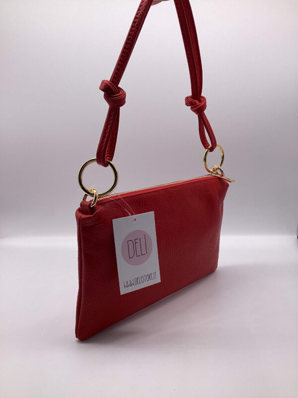 Borsa Rings Mini rossa - immagine 2
