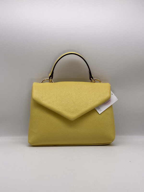 Borsa Busta giallo limone chiaro