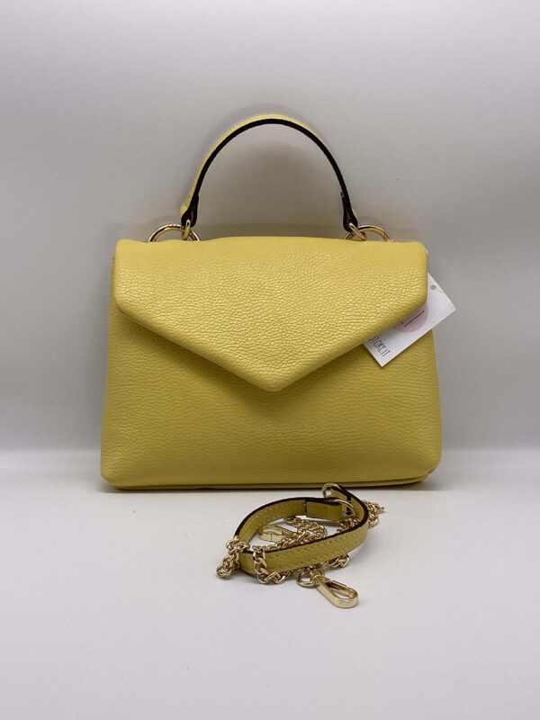 Borsa Busta giallo limone chiaro - immagine 4