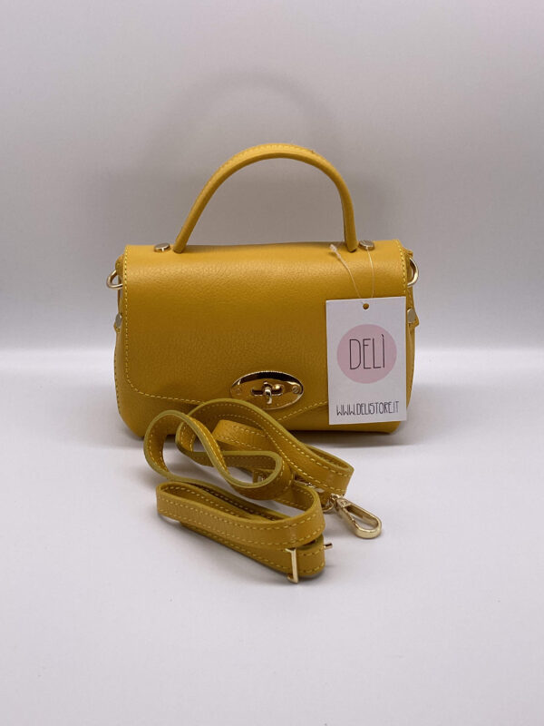 Mini bag Annabeth gialla - immagine 3