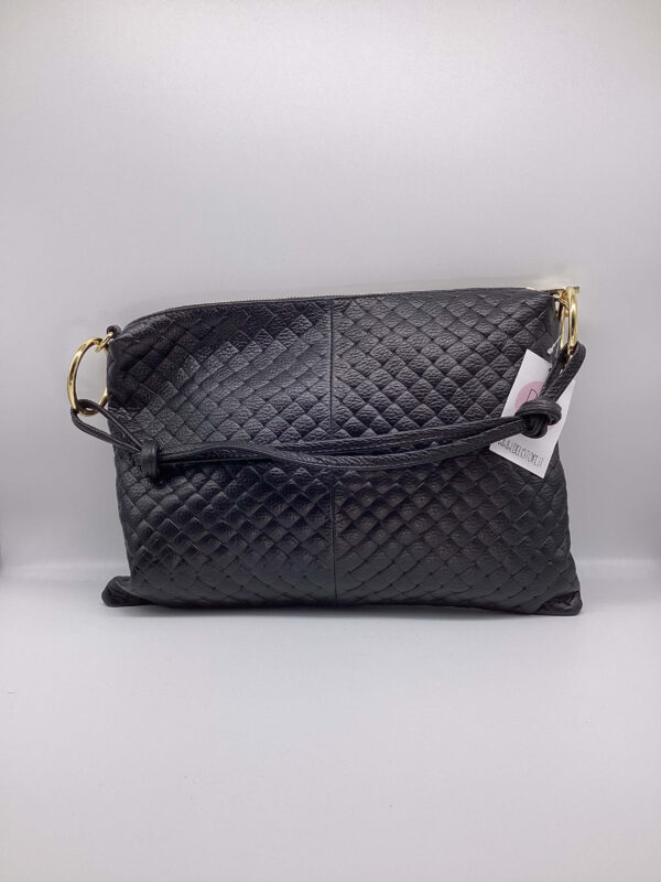 Borsa Rings Quadro nera