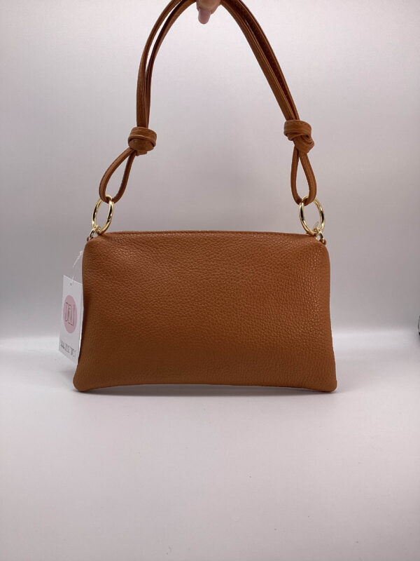 Borsa Rings Mini nocciola - immagine 4