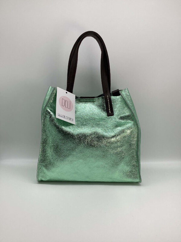 Shopper Luce mini verde chiaro