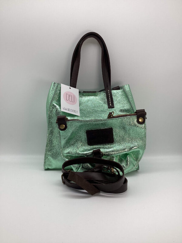 Shopper Luce mini verde chiaro - immagine 2