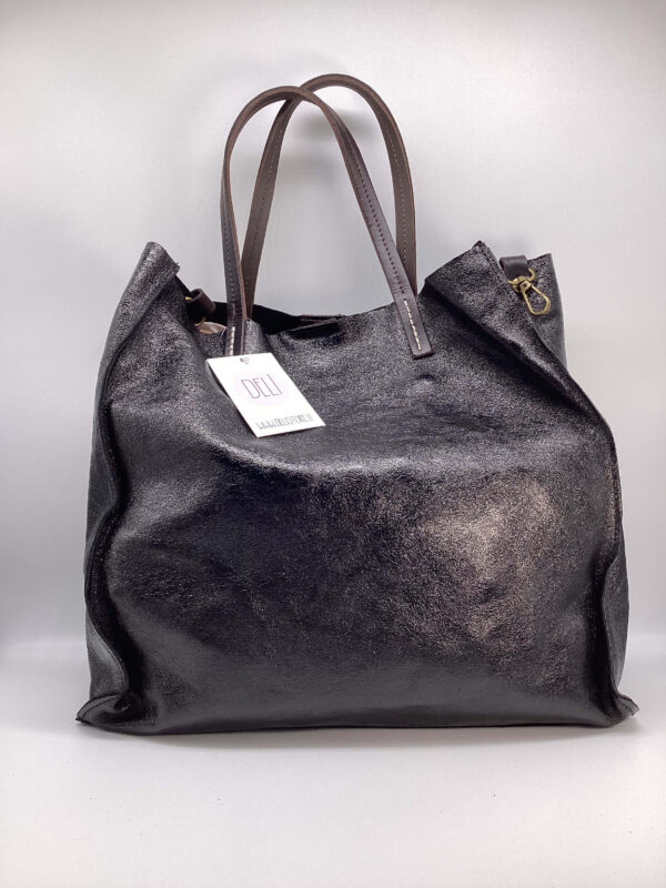 Shopper Luce maxi nera