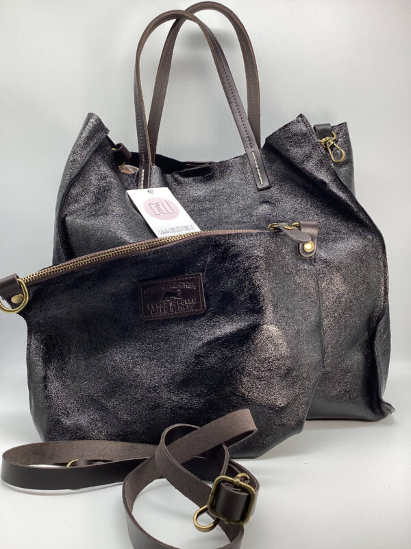 Shopper Luce maxi nera - immagine 2