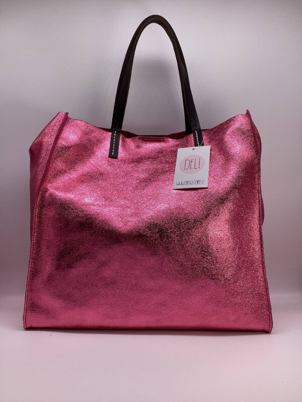 Shopper Luce maxi fucsia