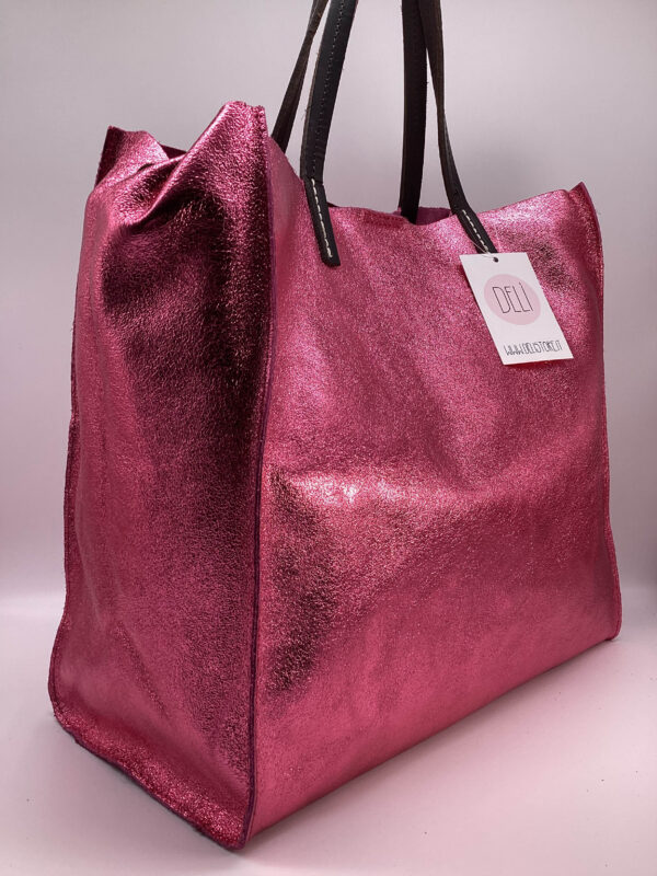 Shopper Luce maxi fucsia - immagine 3