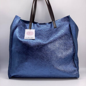 Shopper Luce maxi blu