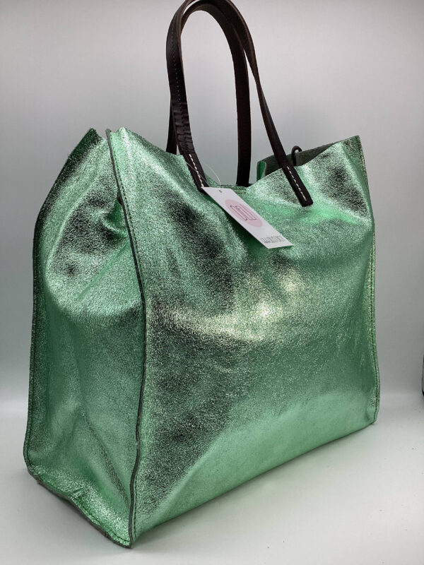 Shopper Luce maxi verde chiaro - immagine 2