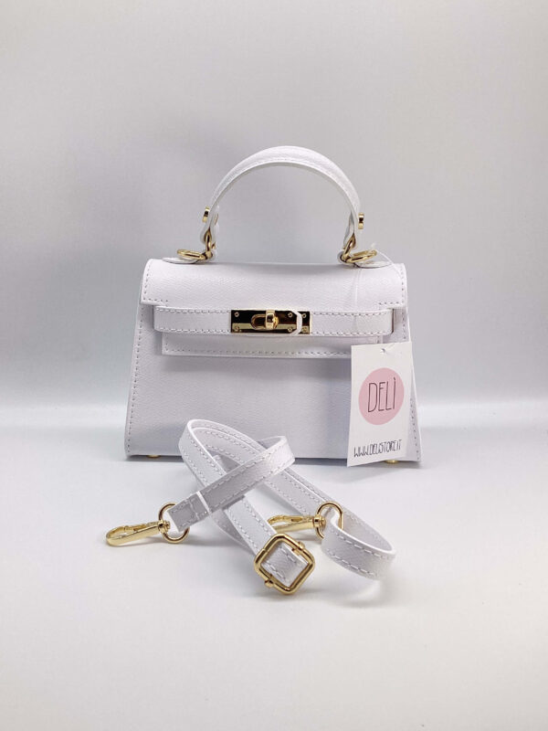 Borsa Calista Mini bianca - immagine 2