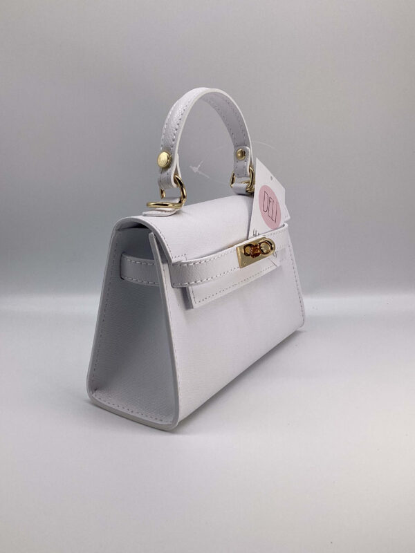 Borsa Calista Mini bianca - immagine 3