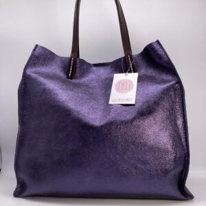 Shopper Luce maxi blu notte