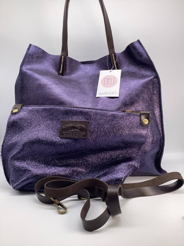 Shopper Luce maxi blu notte - immagine 3