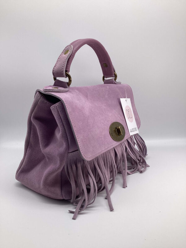 Borsa Mary Suede lilla - immagine 2