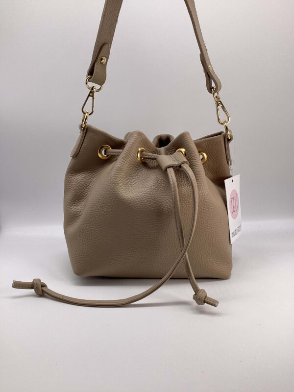 Borsa Bucket Soft beige - immagine 2