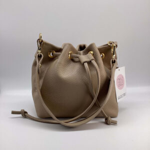 Borsa Bucket Soft beige