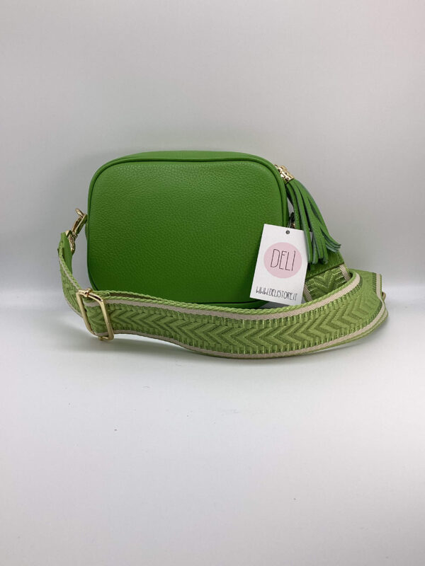 Borsa Pocket Cross verde prato