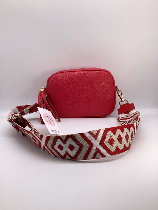 Borsa Pocket Cross fucsia fragola