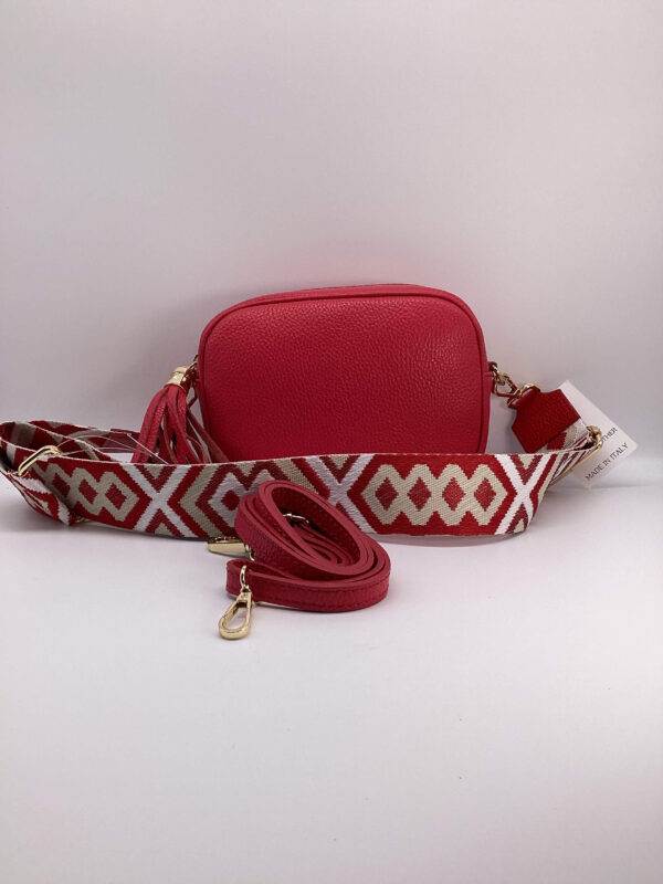 Borsa Pocket Cross fucsia fragola - immagine 3