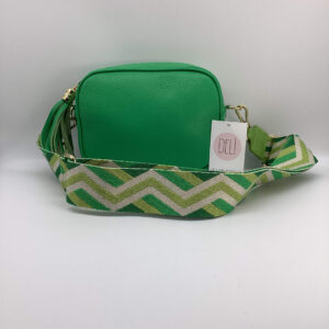 Borsa Pocket Cross verde brillante