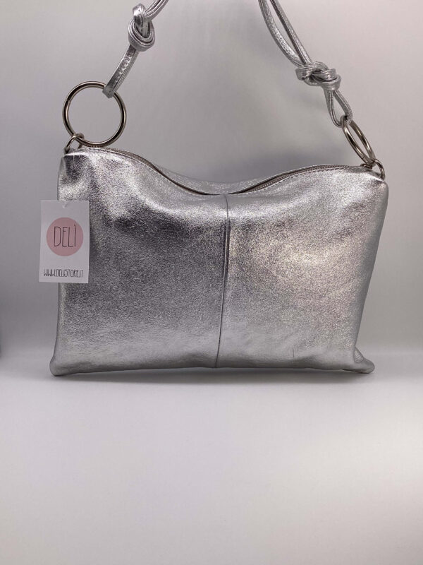 Borsa Rings argento - immagine 5