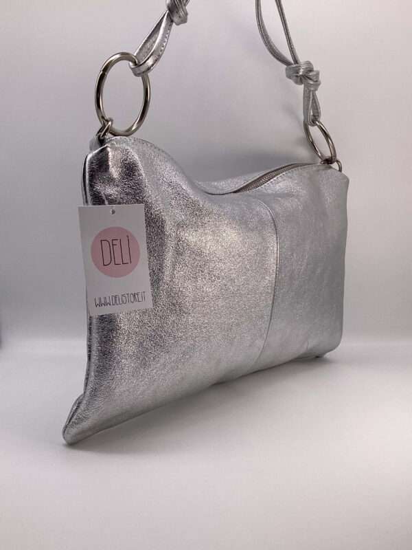 Borsa Rings argento - immagine 4