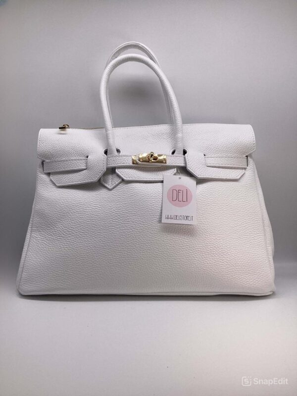 Borsa Calista Maxi bianca