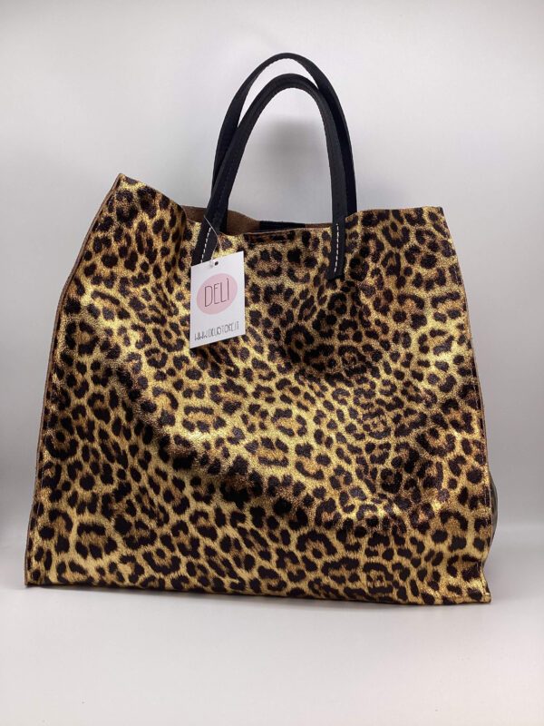 Shopper Luce maxi maculata chiara
