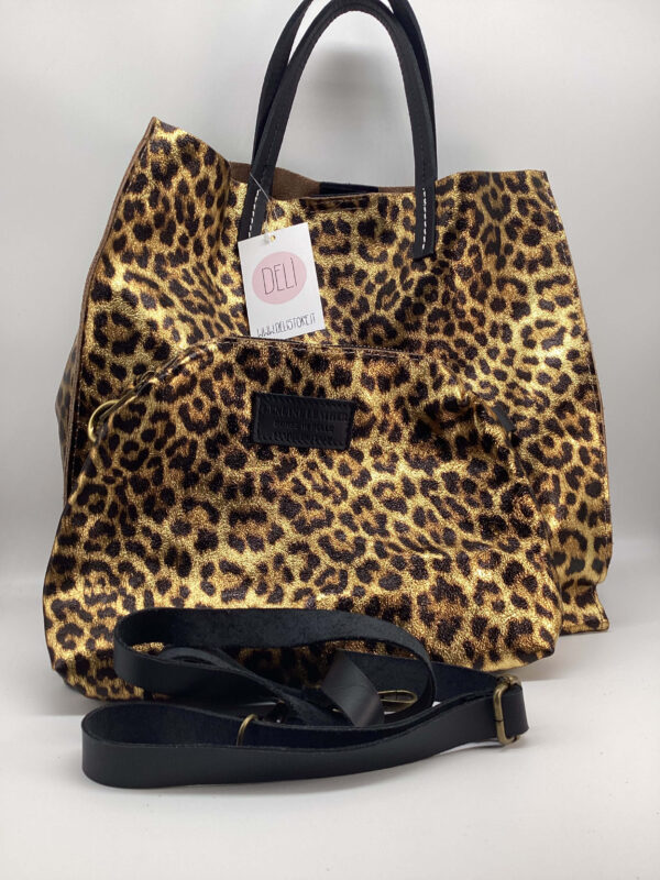 Shopper Luce maxi maculata chiara - immagine 2