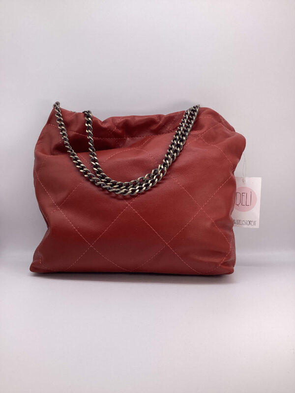 Borsa Rita rosso mattone