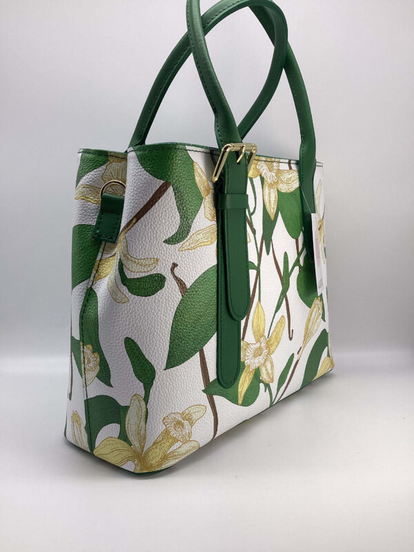 Shopper Flower 2 verde - immagine 3
