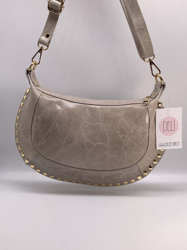 Borsa Vega grigio perlato