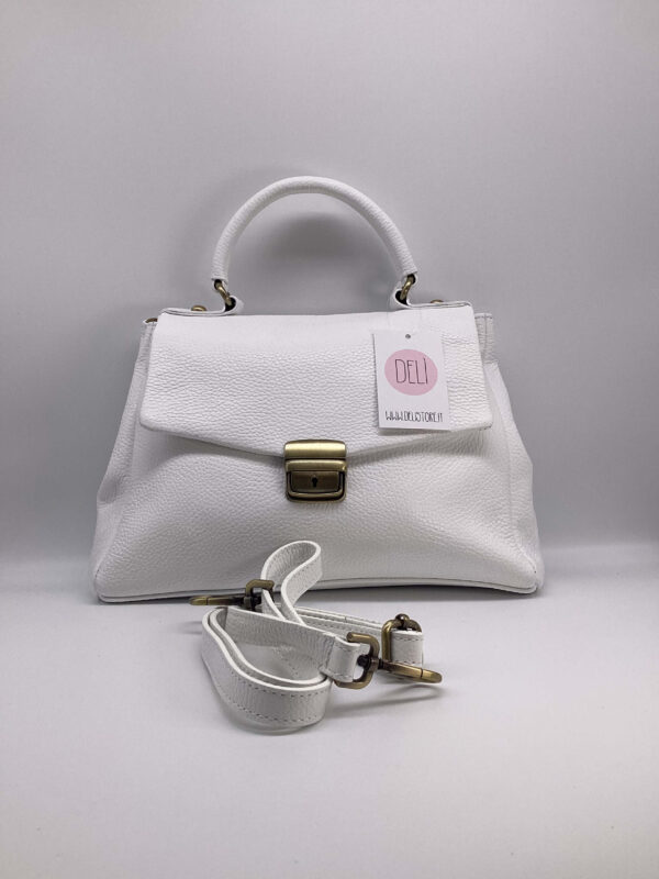 Borsa Valigetta Smart bianca - immagine 2