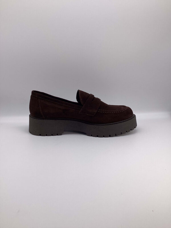 Mocassino Liberty camoscio moro