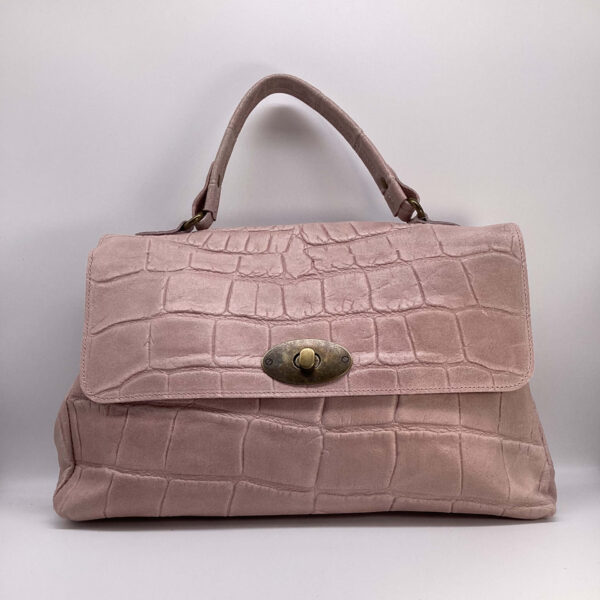 Borsa Letizia rosa cipria