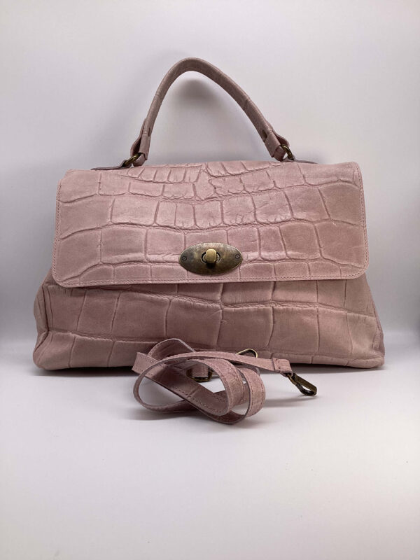 Borsa Letizia rosa cipria - immagine 3