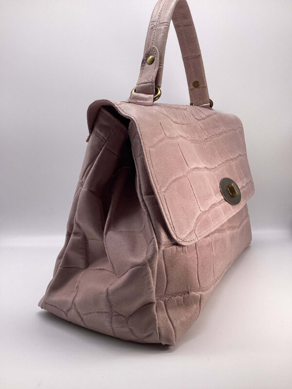 Borsa Letizia rosa cipria - immagine 2