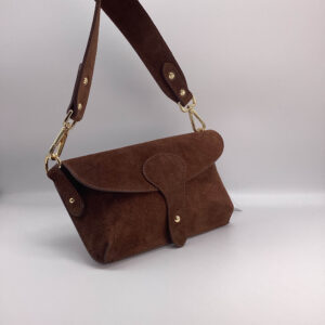 Clutch Sofia Camoscio marrone