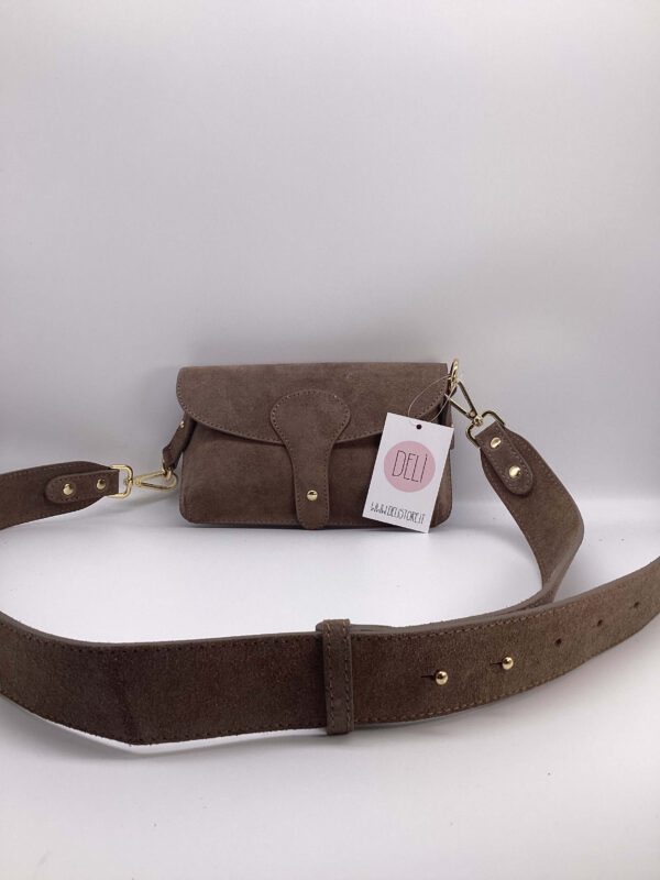 Clutch Sofia Camoscio taupe - immagine 2