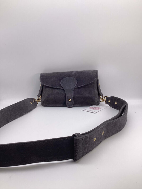 Clutch Sofia Camoscio grigia - immagine 2