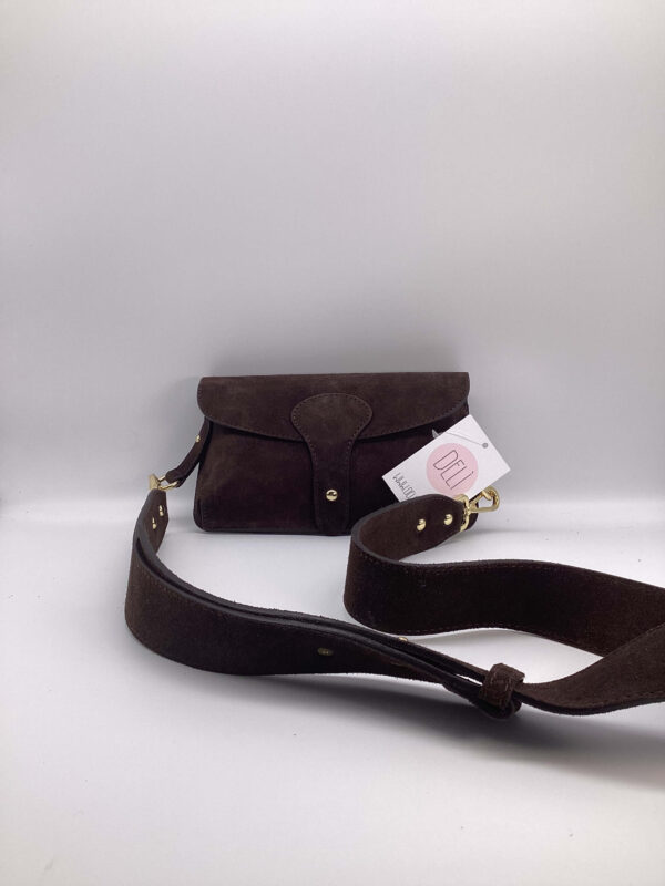 Clutch Sofia Camoscio moro - immagine 2