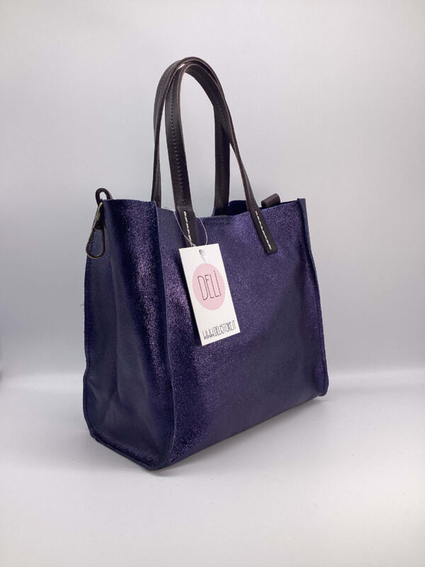 Shopper Luce mini blu notte - immagine 2