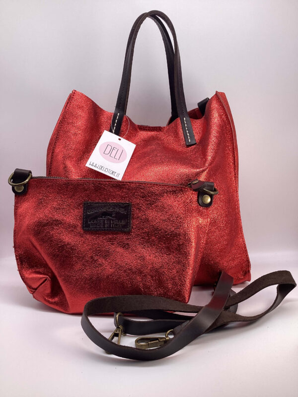 Shopper Luce media rossa - immagine 3