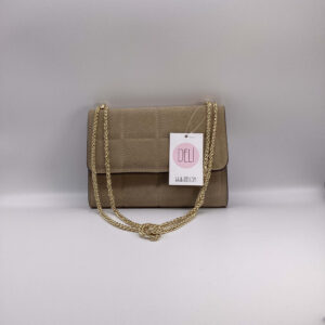 Borsa Scacchiera beige