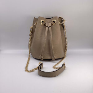 Borsa Bucket Chic beige