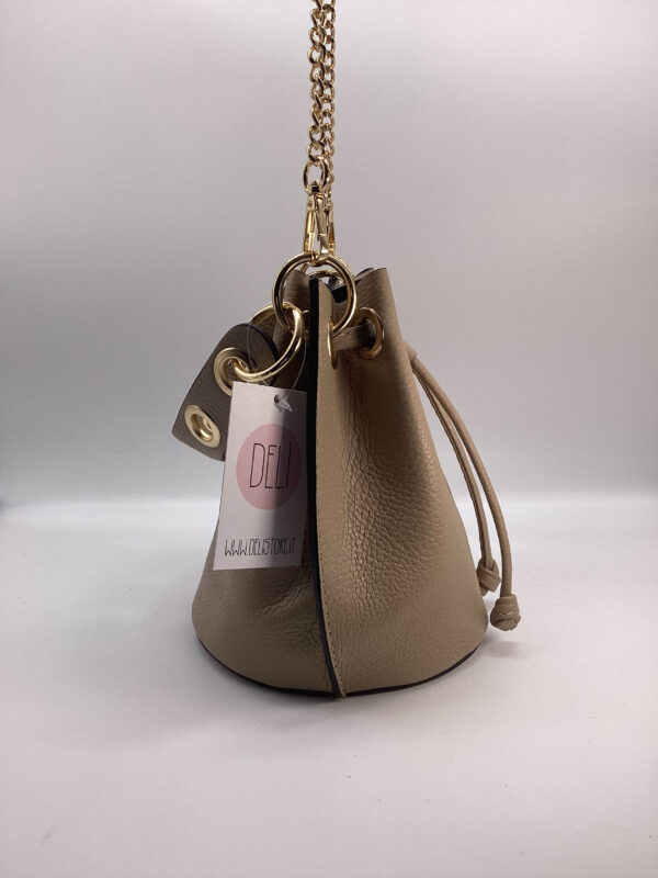 Borsa Bucket Chic beige - immagine 2