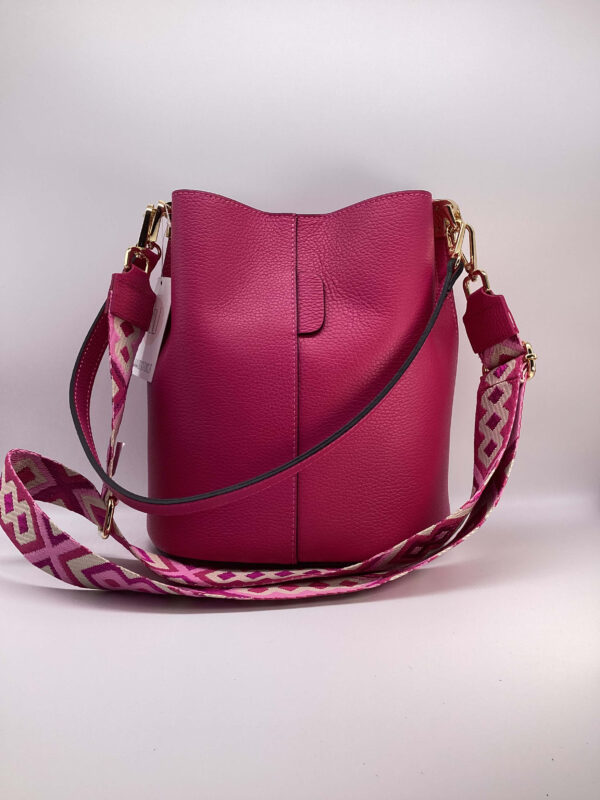 Borsa Greta secchiello fucsia