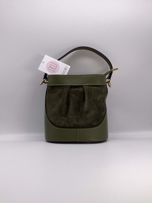 Borsa Lidia verde scuro