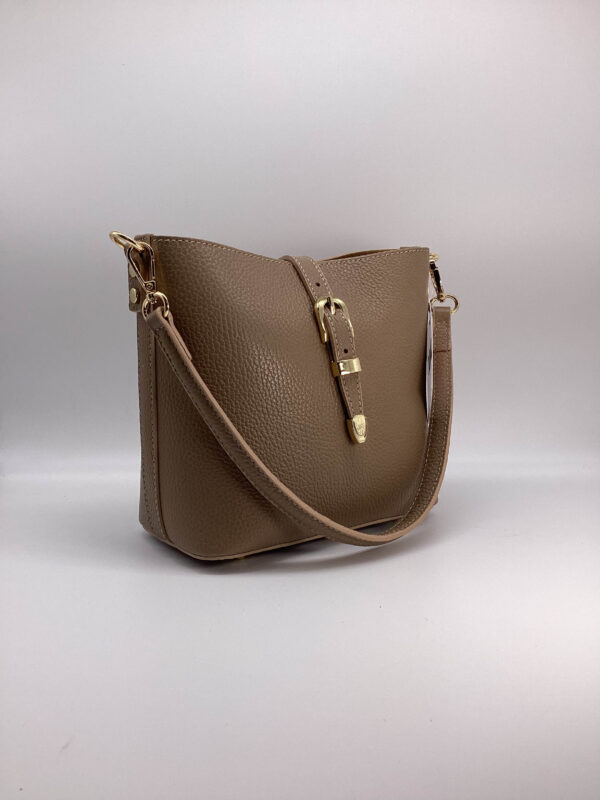 Borsa Buckle taupe - immagine 2
